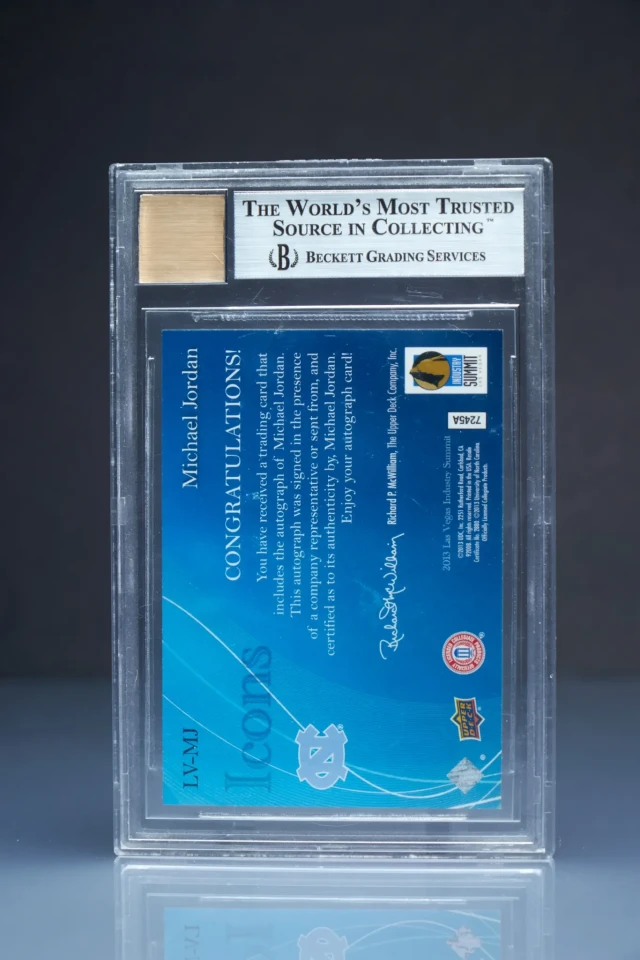 2003 Upper Deck LAS VEGAS Industry Summit Signature Icons Michael